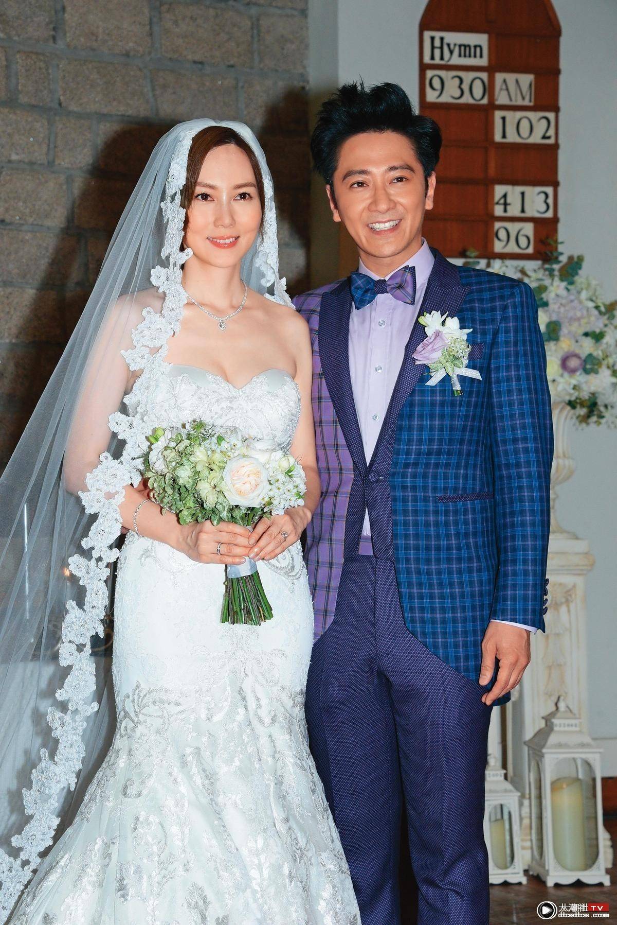 孙耀威与陈美诗曾爱情长跑8年多，携手走过事业高山低谷，两人于2017年结婚。 （东方IC）